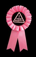 Hen Party Rosette pink bachelorette 
