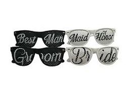 Bride and groom Wedding gifts sunglasses